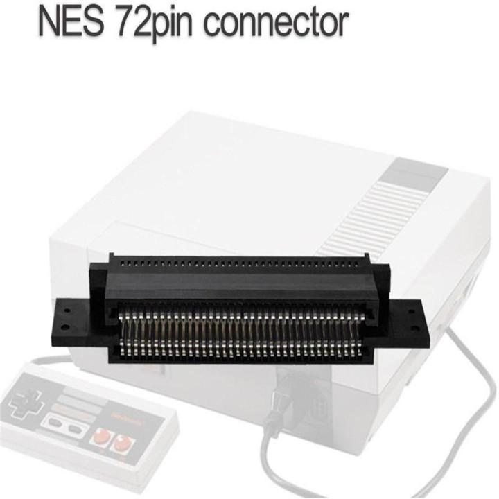 new for you NEW For NINTENDO NES 72 PIN CONNECTOR REPLACEMENT PART - Main Image