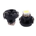 4pcs T3 White 1210 3528 SMD LED Dashboard Dash Light Lamp Bulb for Car.