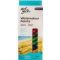 Mont Marte Watercolour Paint 12pc x 12ml.