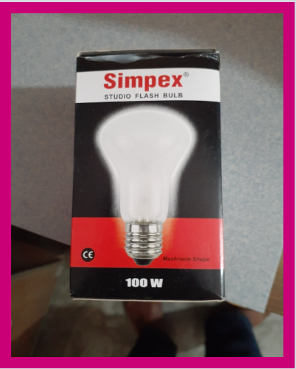 SIMPEX Studio Flash Bulb 100W