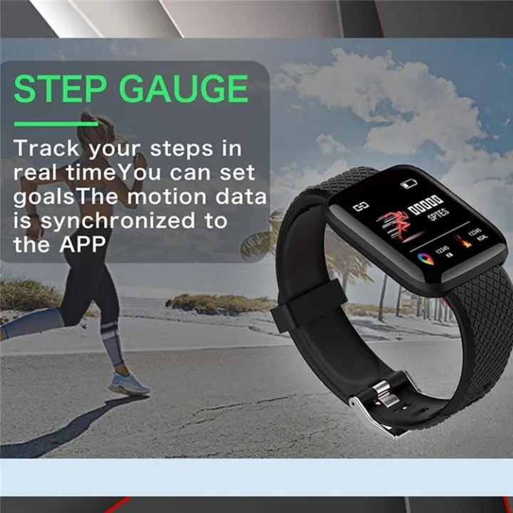 Smart Bracelet D116 PLUS Fitness Band Waterproof Smart Digital Watch