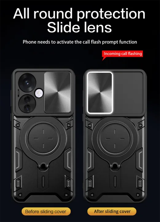 Reno11F%205G%20Case%20Shockproof%20Armor%20Magnetic%20Ring%20Slide%20Camera%20Protect%20Funda%20For%20OPPO%20Reno%2011F%2011%20F%20Reno11%20F%205G%20CPH2603%20Back%20Cover%20-%20Image%203