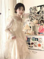 Summer Mori Style First Love Dress Mori Long Dress Atmosphere Sweet Princess Sleeves Long Dress French Gentle.