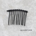 10203040 Teeth Guangdong Golden Silver Black Wire Hair Hoop Hair Accessory Crown Bridal Hair Accessory Hair Comb. 