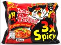 Samyang Korean Buldak Hot Chicken Flavor Ramen 3X Spicy Noodles 140 gm. 