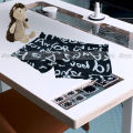 LEEWEAR IMPORTED CHINA MEN'S BOXER UNDERWEAR PAPER PRINT BOXER BO21101_05_QRY01. 