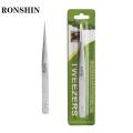 RONSHIN Makeup Professional Eyelash Tweezers 3D Volume Eyelash Extension Tweezer Fan Lash Eyebrow Tweezers. 