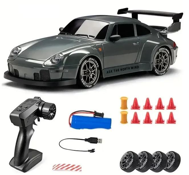 High Quality Remote Control Drift Car Porsche-GTR 2.4Ghz 4WD High Speed Drift Car