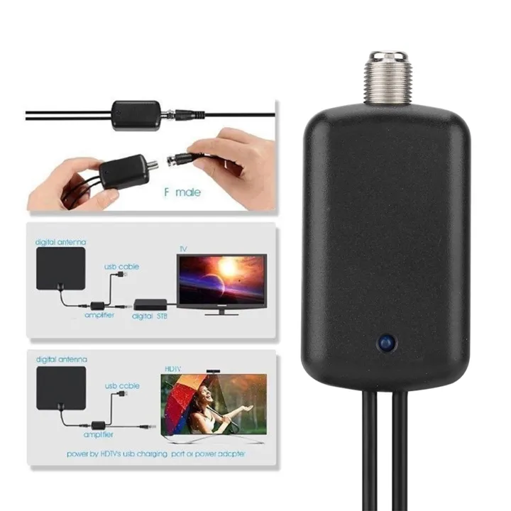 25%20dB%20HD%20TV%20antenna%20amplifier%20Internal%20signal%20amplifier%20USB%20High%20gain%20TV%20B%20o%20%20os%20%20t%20HD%20Portable%20Indoor%20/%20Outdoor%20di%20tal%20to%20get%20more%20channels%20and%20improve%20th%20-%20Image%208