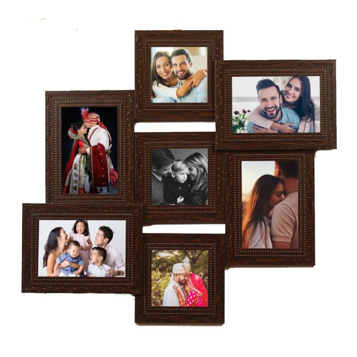 Seven in One Golden Moment Wall Hanging Photo Frame - Photo Frame - Photo Frame
