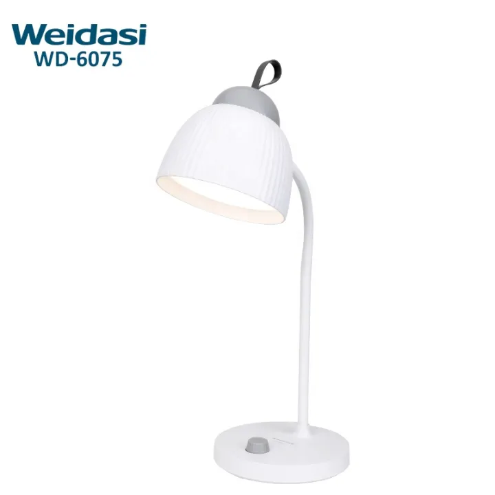 AC/DC Desk Lamp Eye Protection Soft Light LED Table Lamp Rechargeable ...