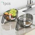 Rice Washer Strainer Bowl Kitchen Colander Bowl for Cleaning Beans Washing. 