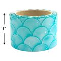 bulletin board border-1 Roll x mermaid board border-Blue. 