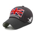 New Winter Baseball Cap Men Liverpool Warm Felt Bone Snapback Hat Women Snap Backs With England Flag for Autumn. 