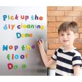 244 Pcs Magnetic Letters Numbers Set, Uppercase Lowercase Foam Alphabet ABC 123 Fridge Magnets, Educational Toy Set. 