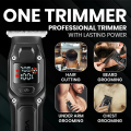 VGR V-964 Rechargeable Digital Display 100 Min Runtime Hair & Beard Trimmer.