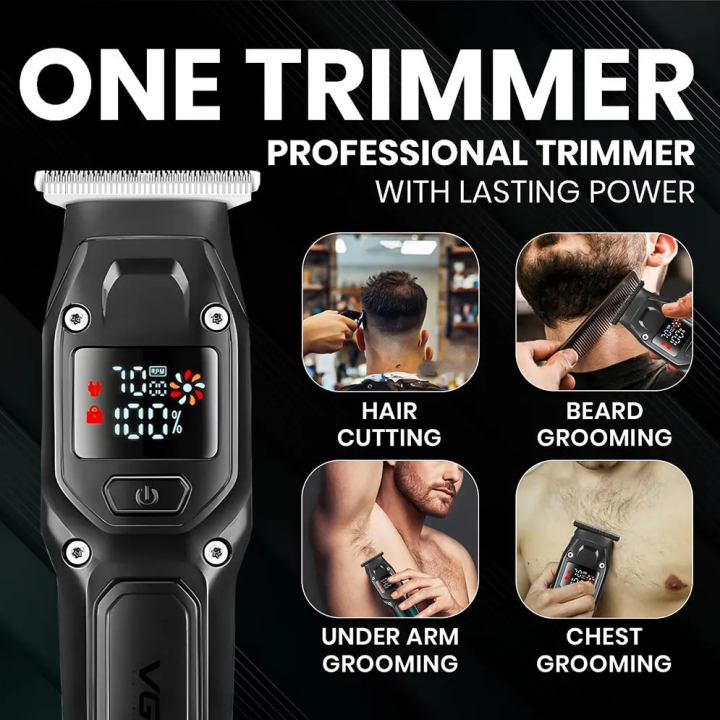 VGR%20V-964%20Rechargeable%20Digital%20Display%20100%20Min%20Runtime%20Hair%20&%20Beard%20Trimmer%20-%20Image%206