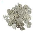 2x50 Pieces Antique Peace Sign Symbol Jewelry Making Charms Pendants. 