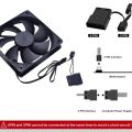 80mm 90mm 120mm Quiet Computer Fan Silent PC Fans For Computer PC Case GPU CPU Cooler Radiator Cooling. 