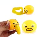 Squishy Puking Egg Yolk Stress Puking Ball Slime Adult Relieve Stress Kids Toy Funny Squeeze AntiStress Fidget Toys For Children.