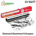 Diamond Aluminum Foil paper- 25 SQ.FT. 