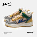Warrior Shoes Official 2022 New Trendy Casual Shoes Air Force One Fashion High-Top Board Shoe Men.