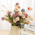 1/3PCS 5Branches/Piece Simulation Dandelion Ball Plant Child's Room Decoration Bouquet Beautiful Silk Flower INS Style Home Vase Arrangement Flowers. 