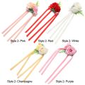 Flower Bridal Prom Accessories Wedding Supplies Hand Flowers Bride Wrist Flower Bridesmaid Bracelet Flower Bracelet.