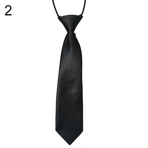 School%20Boys%20Kids%20Children%20Baby%20Wedding%20Banquet%20Solid%20Colour%20Elastic%20Tie%20Necktie%20-%20Image%205