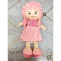 Smile Romper Baby Girl Doll Plush Toy Soft Cute gift. 
