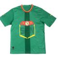 Afran Senegal ite and green football jersey, hana home jersey shir. 