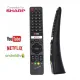 SHARP LED/Android TV /Smart TV Remote Control 326 Compatible With GB326WJSA, GB238WJSA,GB105WJSA, GA806WJSA, GA840WJS no voice replacment. 
