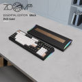 98% Layout Mechanical Keyboard Kit with PVD Weight Home Office Gaming Keyboards Meletrix Brand ZOOM98 EE Black Color. 