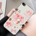 For Vivo Y53 Back Cover Case Fashion Cartoon Melody Soft Silicone Shockproof Camera Lens Protector Phone Cases.