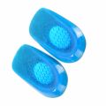1Pair New Silicone Orthopedic Insoles Back Pad Heel Cup for Calcaneal Pain Health Feet Care Support Spur Feet Cushion Pads. 