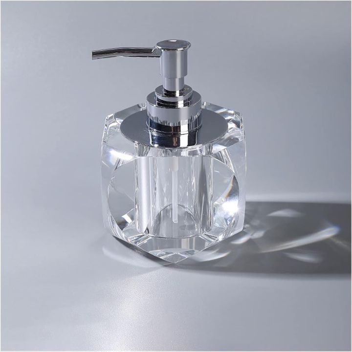 Crystal%20Hand%20Wash%20Dispenser%20220%20ml%20Soap,%20Conditioner,%20Shampoo,%20Gel,%20Liquid%20Dispenser%20-%20Image%208