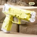 Manual burst ice blast water gun Toys revolver water gun water fight Printing Glock Water Gun -1pcs.