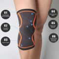 1pc Knee Braces Pads For Working Out Knee Support Sleeve Compression Brace For Ligament Injury Joint Pain Relief Running. 