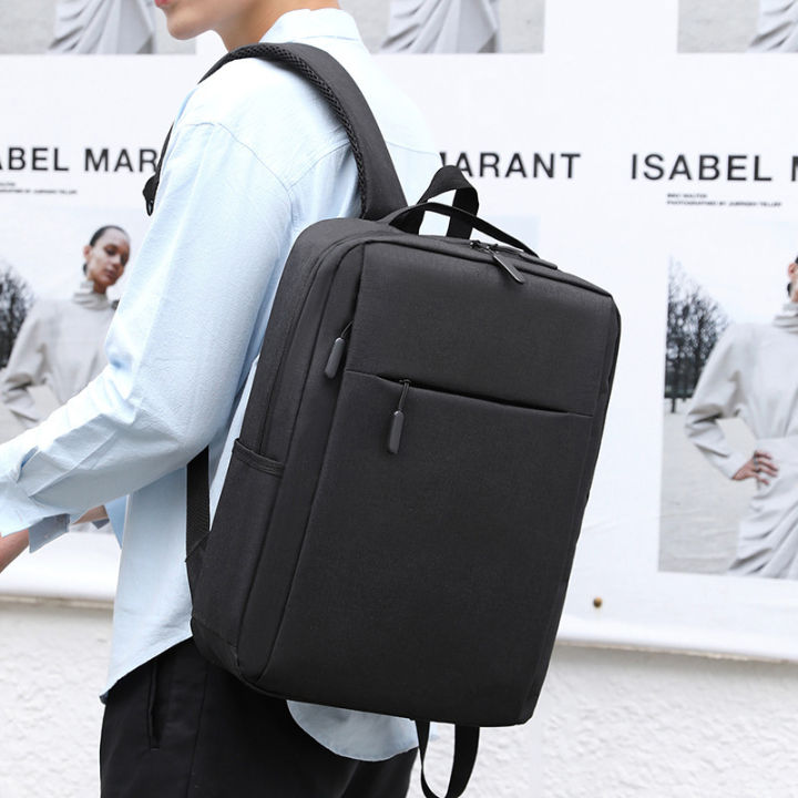 New Printed Logo Backpack Men's Business Laptop Bag Casual Outdoor Sports Travel Backpack Gifts