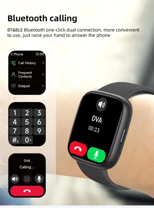 ZZYSMART%201.83%20Inch%20IDW26%20Smart%20Watches%20For%20Men%20Women%20Bluetooth%20Call%20Smartwatch%20Build-in%20Alexa%205ATM%20IP68%20Waterproof%20Heart%20Rate%20-%20Image%204