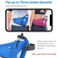 Sports Hydration Belt Bag Running Belt Waist Pack Bum Bag with Water Bottle Holder for Men Women Running Cycling Hiking Walking.