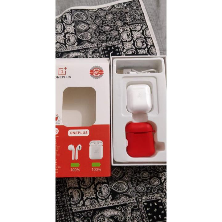 OnePlus Buds True Wireless Earbuds with Charging Case, White