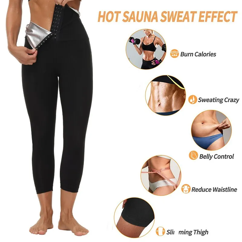 High waist sauna leggings online