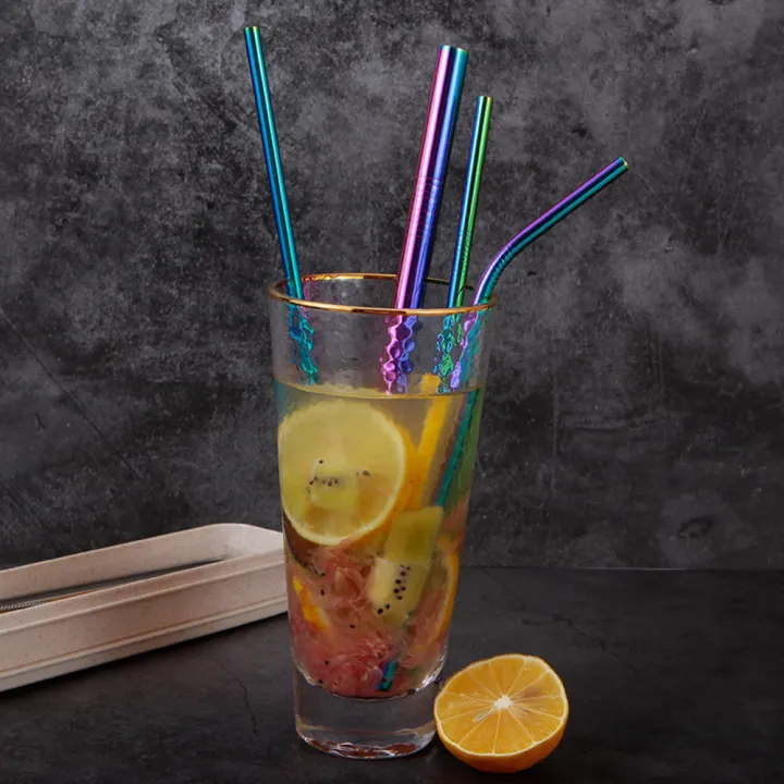 Durable%20Milk%20Tea%20Straw%20Straw%20Alternative%20To%20Plastic%20Food-Grade%20Metal%20Straw%20Stainless%20Steel%20Straw%20Set%20Creative%20Beverage%20Straw%20-%20Image%204