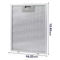 1/2PCS Range Hood Filter Replacement Ventilation Aluminium Aspirator Metal MeshCooker Hood Grease Filter Kitchen Extractor. 