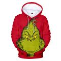 Green Haired Grinch Anime Hoodie Hoodies Men Sweatshirt Lounge Wear Fashion Grinch Hooded 3D Streetwear Men Clothing XXS-4XL. 