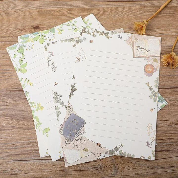 8pcs%20Exquisite%20Colored%20Letter%20Paper%20Creative%20Little%20Fresh%20Writing%20Paper%20Cute%20Letter%20Pads%20for%20Envelope%20Stationery%20Office%20Supplies%20-%20Image%205