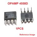 2Pcs- Chinese DIP OPAMP Integrated Circuit 4558 4558D JRC4558 JRC4558D Operational Amplifier Chip IC Dual Audio High Gain 8Pin DIP Electrical Circuitry & Parts.