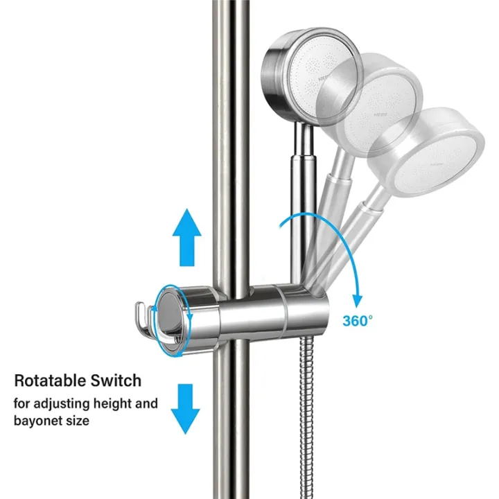 Hand%20Shower%20Holder%20Adjustable%20Shower%20Holder%20360%C2%B0%20Rotatable%20Shower%20Holder%20with%202%20Hooks%20Fit%20for%20Bathroom%20-%20Image%205