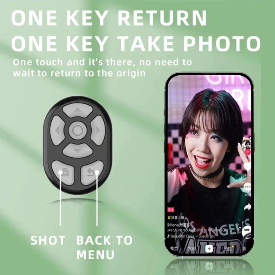 Telecomando Bluetooth Page Turner TikTok - 3 Pulsanti Per Video E Scorrimento, Compatibile Android/iOS - Foto 9